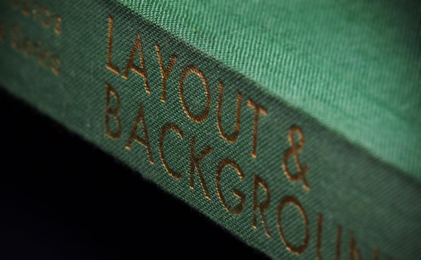 ウォルト・ディズニー・アニメーションスタジオのアーカイブシリーズ『Layout & Background 』